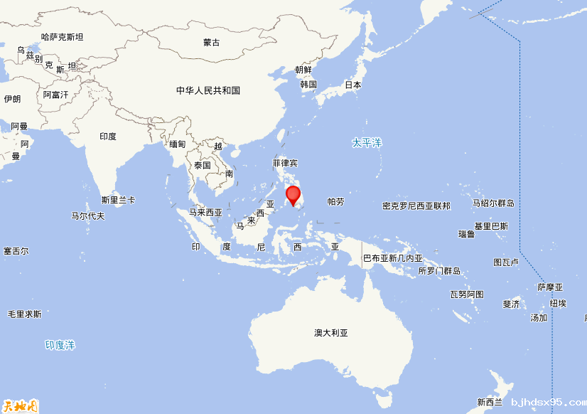 2025年04月20日00时11分，在菲律宾群岛地区发生了M 5.6级地震，震中纬度5.85，经度124.2。
