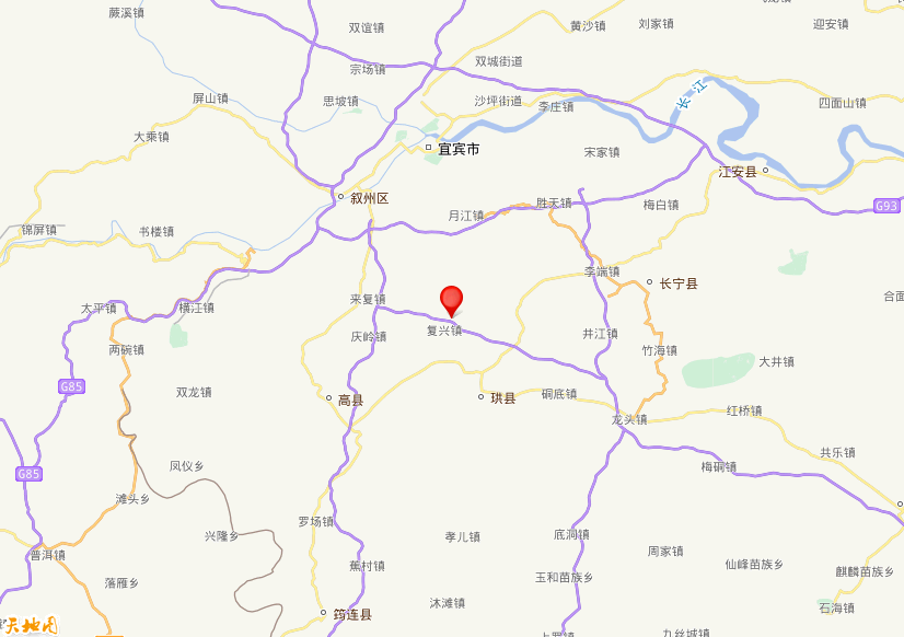 2026年07月08日10时08分，在四川宜宾市高县发生了M 5.0级地震，震中纬度28.54，经度104.67。