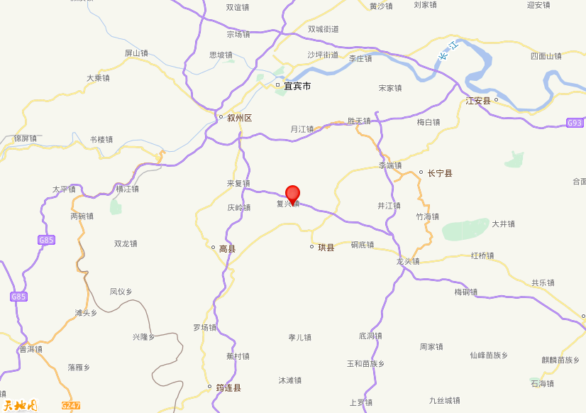 2026年07月10日17时38分，在四川宜宾市高县发生了M 3.3级地震，震中纬度28.52，经度104.67。